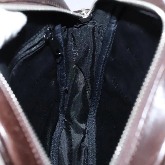 BURBERRY Nova Check Shoulder Bag Canvas Beige Auth KD202 - Picture 12 of 16